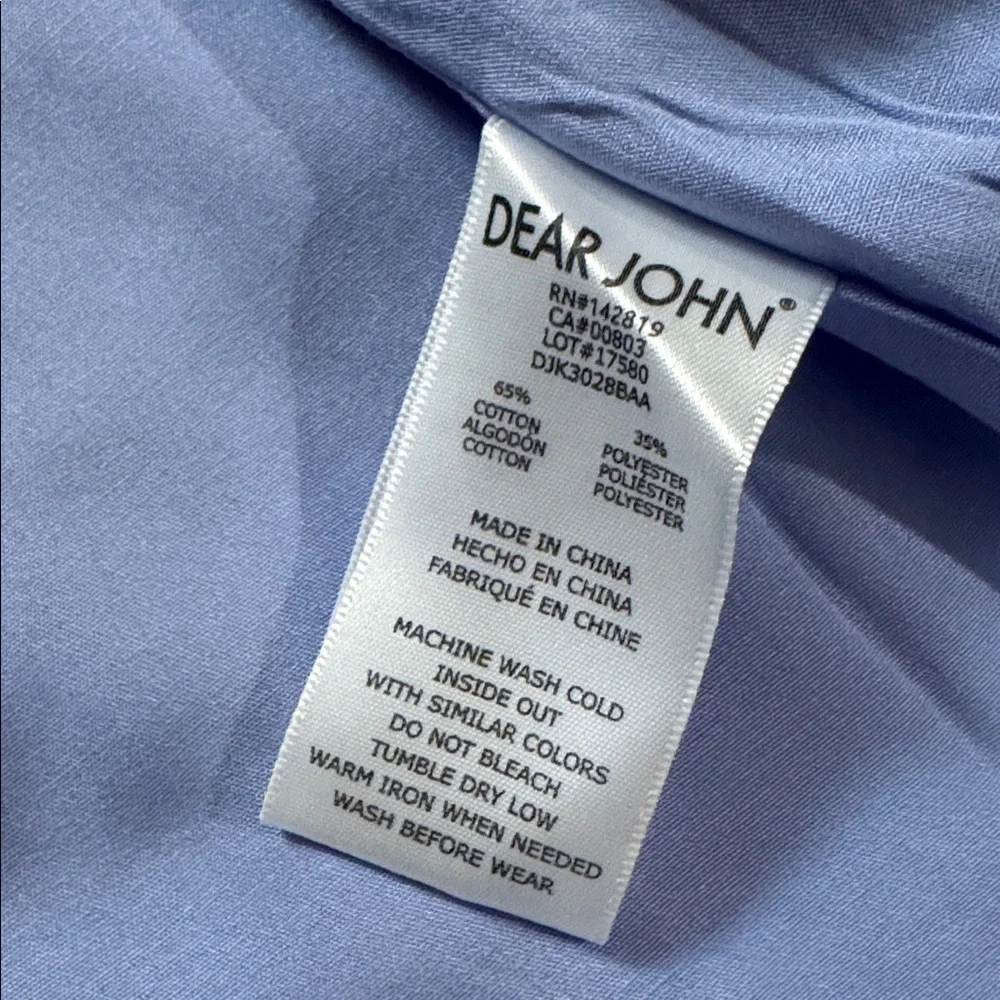 Dear John West Shirt Jacket size medium